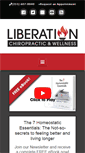 Mobile Screenshot of liberationchiropractic.com